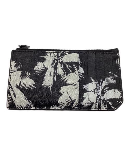 Saint Laurent Paris（サンローランパリ）Saint Laurent Paris (サンローランパリ) カードケース ブラックの古着・服飾アイテム