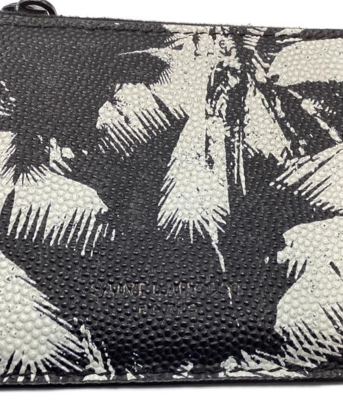 Saint Laurent Paris（サンローランパリ）Saint Laurent Paris (サンローランパリ) カードケース ブラックの古着・服飾アイテム