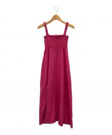 THE GIRLS SOCIETY（ガールズソサエティ）の古着「open back dress」｜ピンク