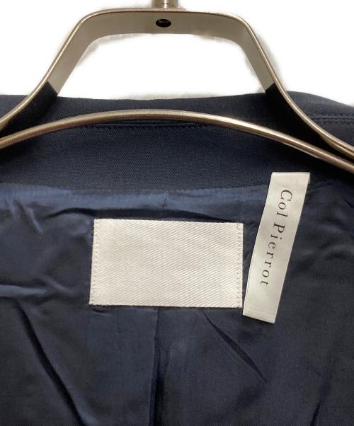 Col Pierrot（コルピエロ）Col Pierrot (コルピエロ) ダブルジャケット ネイビー サイズ:36の古着・服飾アイテム