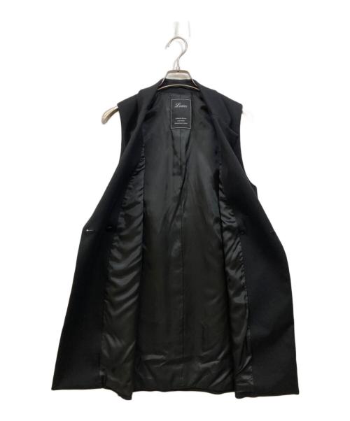 Lisiere（リジェール）Lisiere (リジェール) ジレ ブラック サイズ:Freeの古着・服飾アイテム