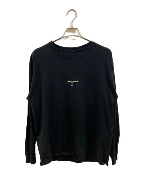 THE CONVENI（ザ・コンビニ）THE CONVENI (ザ・コンビニ) PEANUTS (ピーナッツ) ロングスリーブカットソー ブラック サイズ:Mの古着・服飾アイテム