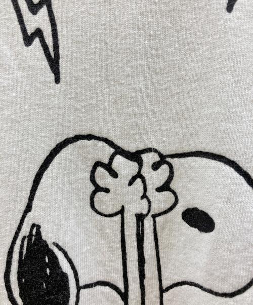 THE CONVENI（ザ・コンビニ）THE CONVENI (ザ・コンビニ) PEANUTS (ピーナッツ) ロングスリーブカットソー ホワイト サイズ:Mの古着・服飾アイテム