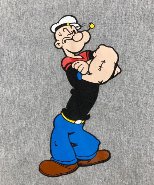 Noah（ノア）Noah (ノア) POPEYE (ポパイ) スウェット グレー サイズ:Mの古着・服飾アイテム