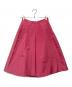PRADA（プラダ）の古着「シルク混タックスカート」｜ピンク