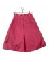PRADA (プラダ) シルク混タックスカート ピンク サイズ:38：6000円