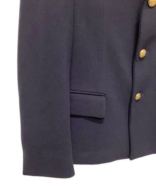 GUCCI（グッチ）GUCCI (グッチ) ウールフェルト テーラードジャケット ネイビー サイズ:44の古着・服飾アイテム