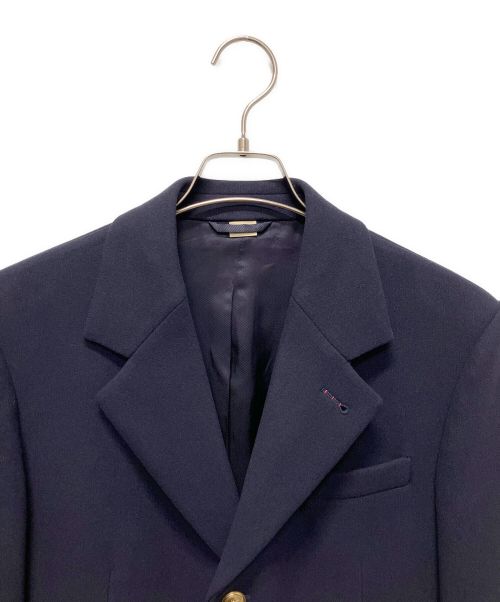 GUCCI（グッチ）GUCCI (グッチ) ウールフェルト テーラードジャケット ネイビー サイズ:44の古着・服飾アイテム