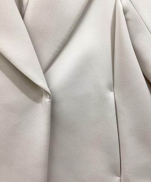 BALLSEY（ボールジィ）BALLSEY (ボールジィ) スキューバジャージー ショートコート ベージュ サイズ:34の古着・服飾アイテム