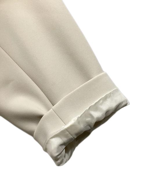 BALLSEY（ボールジィ）BALLSEY (ボールジィ) スキューバジャージー ショートコート ベージュ サイズ:34の古着・服飾アイテム