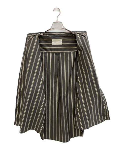 TODAYFUL（トゥデイフル）TODAYFUL (トゥデイフル) Stripe Over Shirts グレー サイズ:SIZE Freeの古着・服飾アイテム