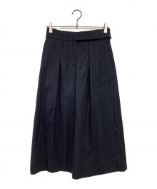 ALEXANDRE VAUTHIER（アレクサンドル ボーティエ）の古着「ハイウエストテーラードショーツ」｜ネイビー