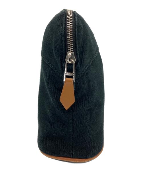 HERMES（エルメス）HERMES (エルメス) コスメポーチ ブラックの古着・服飾アイテム