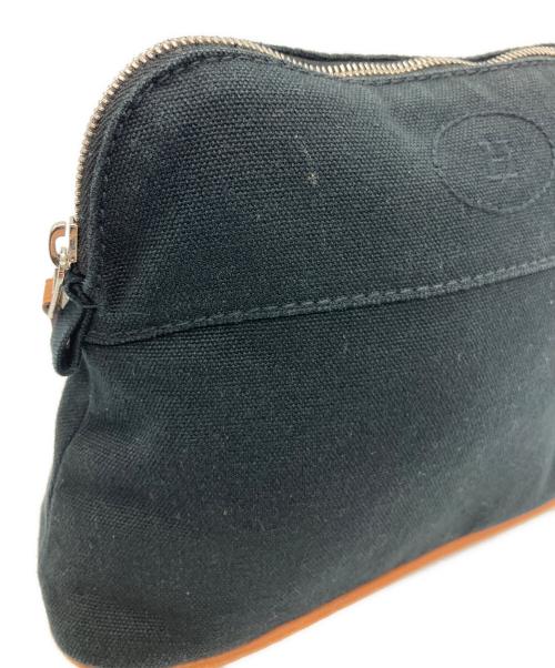 HERMES（エルメス）HERMES (エルメス) コスメポーチ ブラックの古着・服飾アイテム