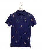 POLO RALPH LAURENポロ・ラルフローレン）の古着「マルチポロベア刺繍ポロシャツ」｜ネイビー