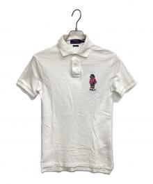 POLO RALPH LAUREN（ポロ・ラルフローレン）の古着「ポロベアポロシャツ」｜ホワイト