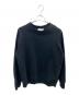 UNIVERSAL PRODUCTS.（ユニバーサルプロダクツ）の古着「YAAH CREW SWEAT」｜ブラック
