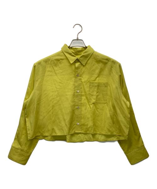 Spick and Span（スピックアンドスパン）Spick and Span (スピックアンドスパン) リネンミックスショートシャツ イエロー サイズ:Freeの古着・服飾アイテム