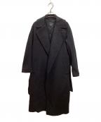 Max Mara WEEK END LINEマックスマーラ ウイークエンドライン）の古着「ベルテッドコート」｜ブラック