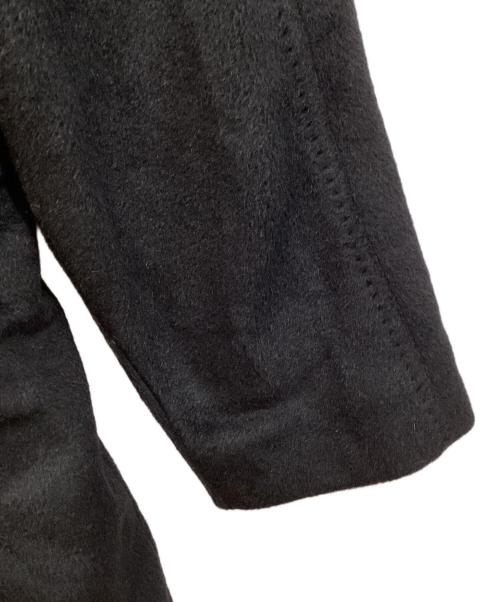 Max Mara WEEK END LINE（マックスマーラ ウイークエンドライン）MAX MARA WEEK END LINE (マックスマーラ ウイークエンドライン) ベルテッドコート ブラック サイズ:SIZE 38の古着・服飾アイテム