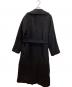 MAX MARA WEEK END LINE (マックスマーラ ウイークエンドライン) ベルテッドコート ブラック サイズ:SIZE 38：52000円