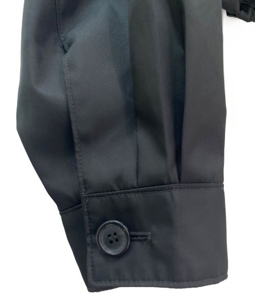 PRADA（プラダ）PRADA (プラダ) Re-Nylon クロップド ブルゾンジャケット ブラック サイズ:38の古着・服飾アイテム