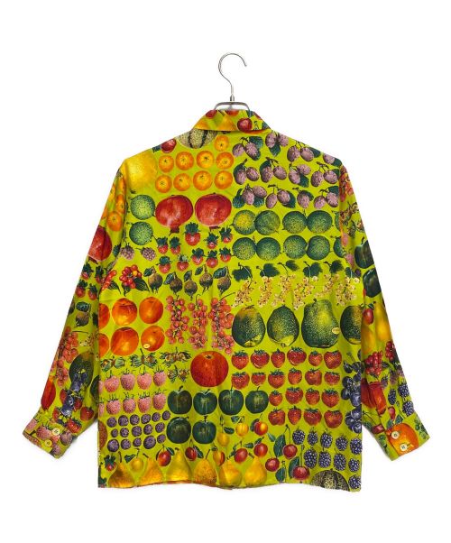 GUCCI（グッチ）GUCCI (グッチ) Silk shirt（シルクシャツ） イエロー サイズ:40の古着・服飾アイテム