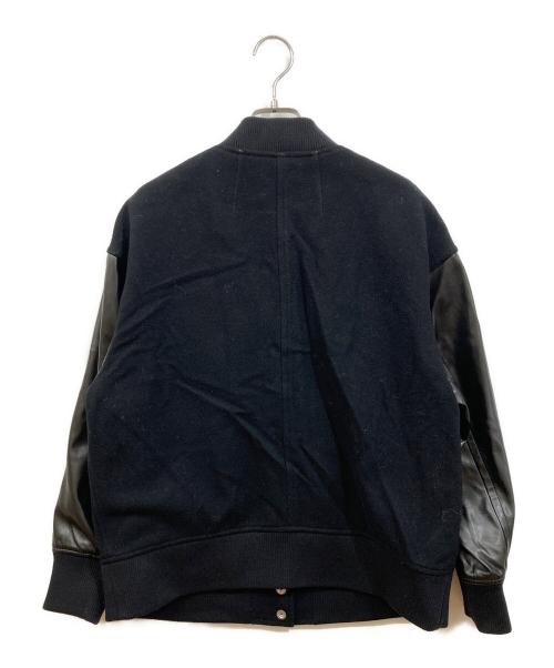 Spick and Span（スピックアンドスパン）Spick and Span (スピックアンドスパン) スタジアムジャンパー ブラック サイズ:36の古着・服飾アイテム