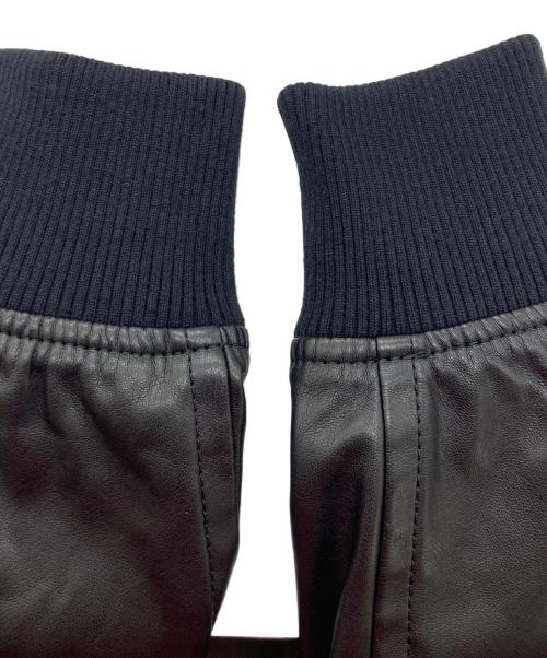 Spick and Span（スピックアンドスパン）Spick and Span (スピックアンドスパン) スタジアムジャンパー ブラック サイズ:36の古着・服飾アイテム