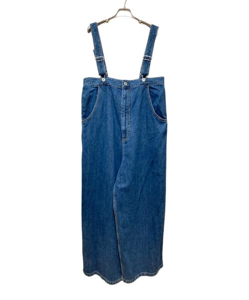 O0u（オー・ゼロ・ユー）O0u (オー・ゼロ・ユー) ECO DENIM OVERALL 0u070145AD インディゴ サイズ:3の古着・服飾アイテム