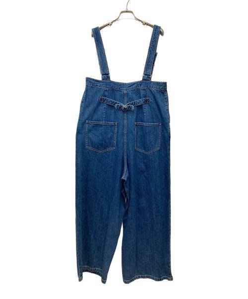 O0u（オー・ゼロ・ユー）O0u (オー・ゼロ・ユー) ECO DENIM OVERALL 0u070145AD インディゴ サイズ:3の古着・服飾アイテム