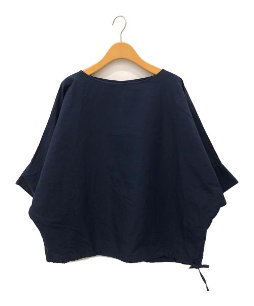 JOURNAL STANDARD（ジャーナルスタンダード）JOURNAL STANDARD (ジャーナルスタンダード) ハードマンズリネンコットンブラウス ネイビー サイズ:-の古着・服飾アイテム