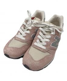 NEW BALANCE（ニューバランス）の古着「ピンク&オフホワイト Made in USA 996 スニーカー」｜ピンク