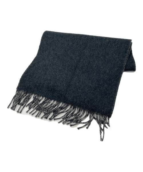 JOHNSTONS OF ELGIN（ジョンストンズオブエルガン）JOHNSTONS OF ELGIN (ジョンストンズオブエルガン) カシミヤマフラー グレーの古着・服飾アイテム