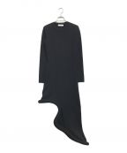 J.W.ANDERSONジェイダブリューアンダーソン）の古着「変形ニットワンピース」｜ブラック