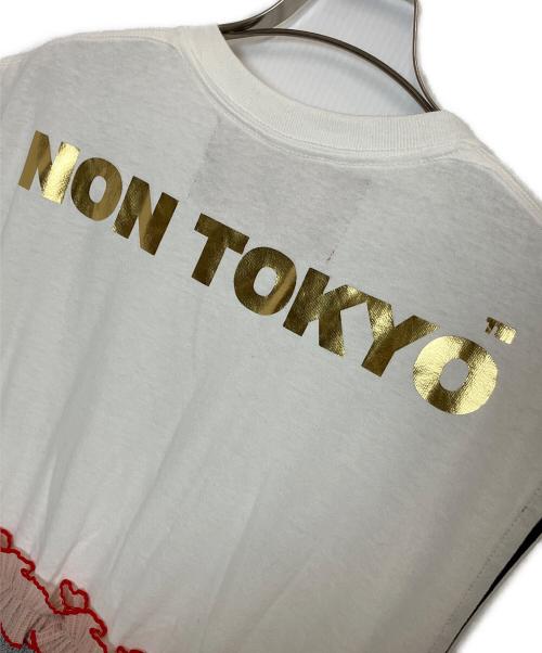 NON TOKYO（ノントーキョー）NON TOKYO (ノントーキョー) ドッキングチュールワンピース ホワイト サイズ:FREEの古着・服飾アイテム