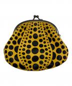 yayoi kusamaヤヨイクサマ）の古着「がま口財布」｜イエロー