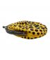 yayoi kusama (ヤヨイクサマ) がま口財布 イエロー：7000円
