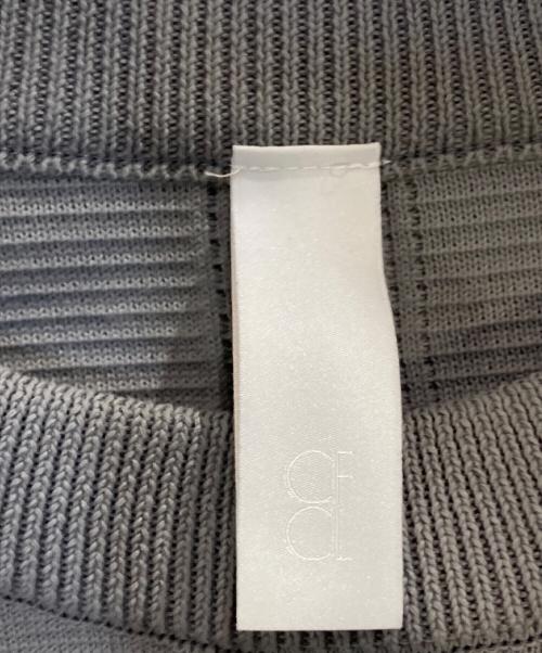 CFCL（シーエフシーエル）CFCL (シーエフシーエル) milan rib top 1 グレー サイズ:Ｌの古着・服飾アイテム