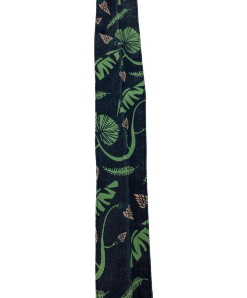 MISTER GENTLE MAN（ミスタージェントルマン）MISTER GENTLE MAN (ミスタージェントルマン) CAMP COLLAR FLOWER ガウンシャツ ネイビー サイズ:Mの古着・服飾アイテム