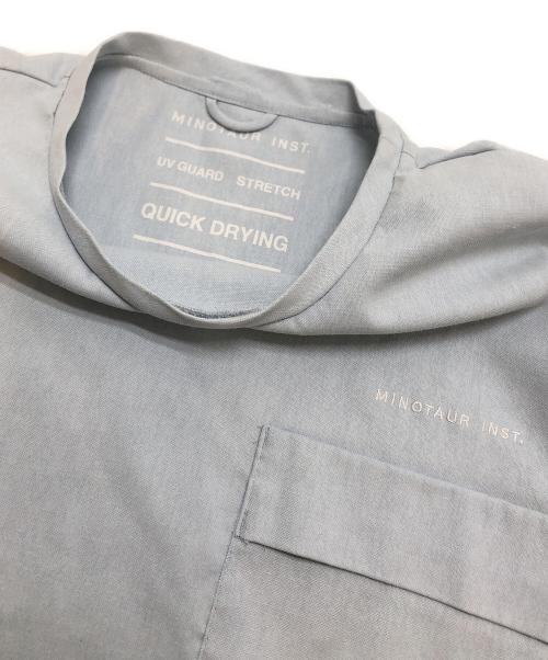 MINOTAUR（ミノトール）MINOTAUR (ミノトール) DC T-SHIRTS ライトブルー サイズ:Sの古着・服飾アイテム