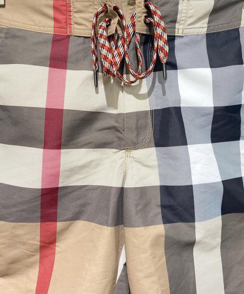 BURBERRY（バーバリー）BURBERRY (バーバリー) チェックスイムショーツ ベージュ サイズ:XSの古着・服飾アイテム