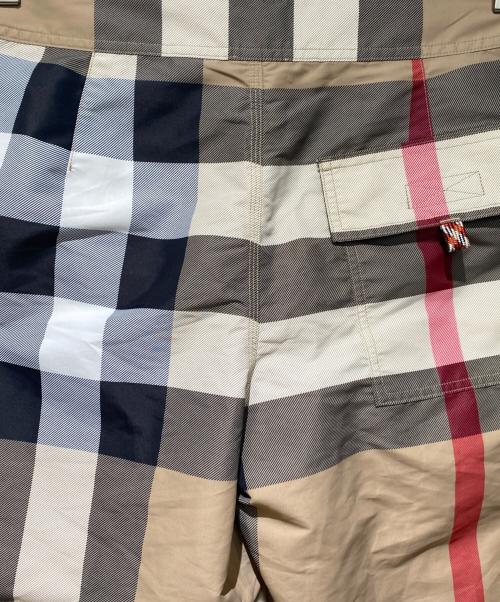 BURBERRY（バーバリー）BURBERRY (バーバリー) チェックスイムショーツ ベージュ サイズ:XSの古着・服飾アイテム