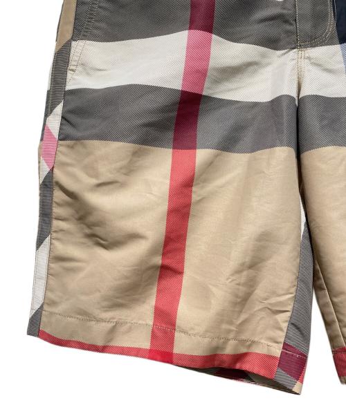 BURBERRY（バーバリー）BURBERRY (バーバリー) チェックスイムショーツ ベージュ サイズ:XSの古着・服飾アイテム