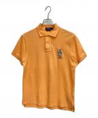 POLO RALPH LAURENポロ・ラルフローレン）の古着「ポロシャツ」｜オレンジ