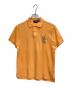 POLO RALPH LAUREN（ポロ・ラルフローレン）の古着「ポロシャツ」｜オレンジ