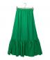 UNITED ARROWS（ユナイテッドアローズ）の古着「シアサッカー ティアード ロングスカート」｜グリーン