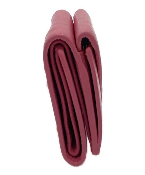 BALENCIAGA（バレンシアガ）BALENCIAGA (バレンシアガ) ペーパーミニウォレット ピンクの古着・服飾アイテム