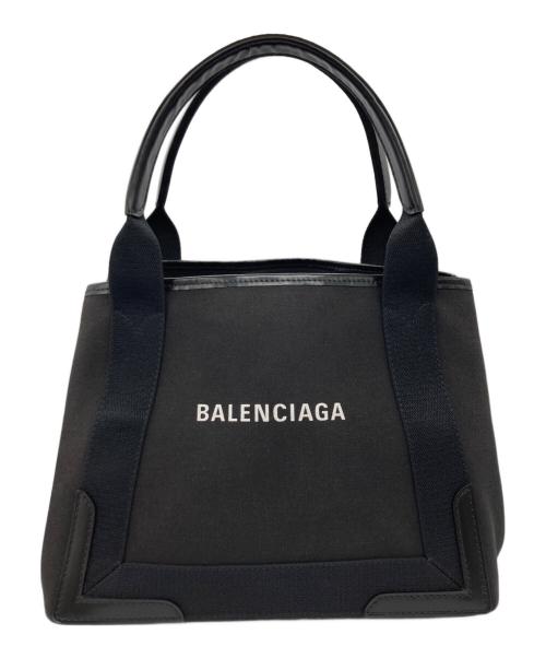 BALENCIAGA（バレンシアガ）BALENCIAGA (バレンシアガ) NAVY CABAS ブラックの古着・服飾アイテム