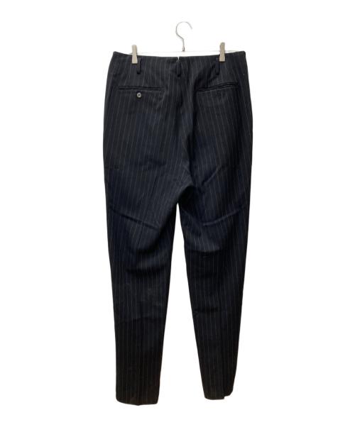 NEAT（ニート）NEAT (ニート) ストライプウールパンツ ブラック サイズ:50の古着・服飾アイテム